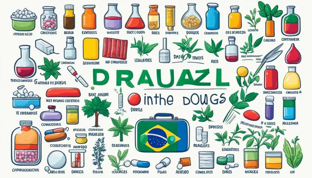 Drogas mais populares no Brasil