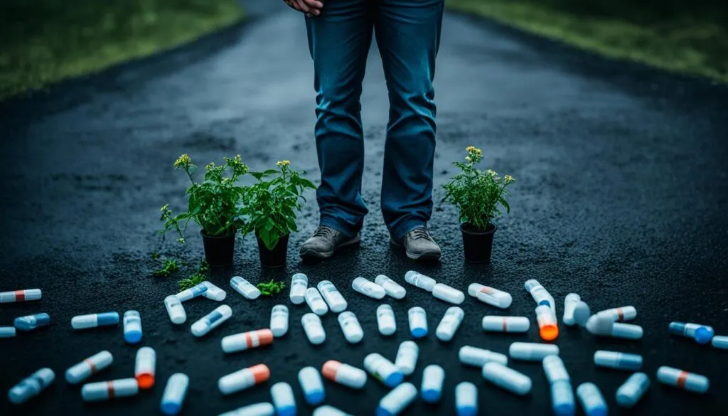 enfrentando uma recaída nas drogas
